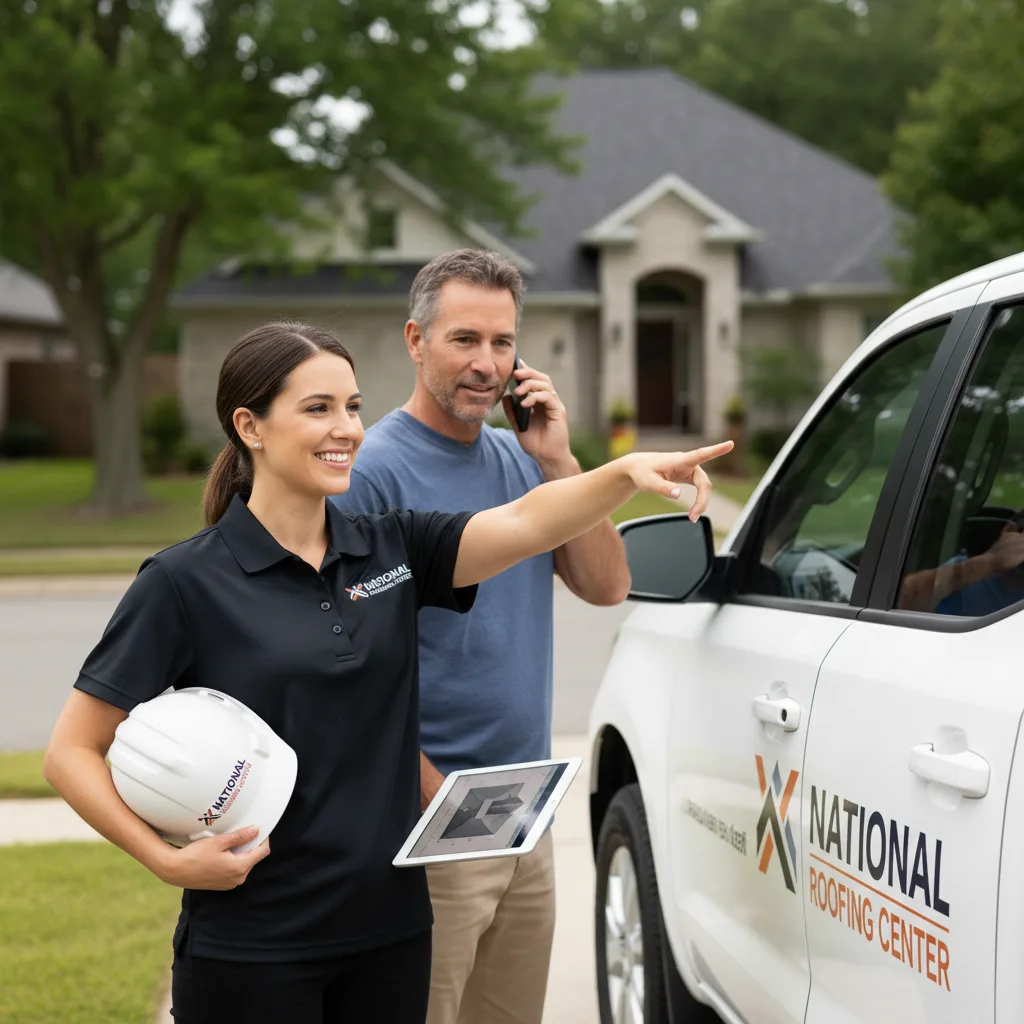 National Roofing Center customer support in Hubertus